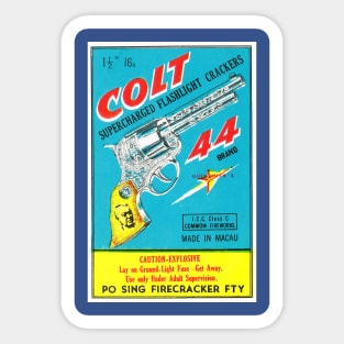 VINTAGE FIRECRACKER COLT Sticker